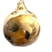 Collected Hen Feathers In Hand Spun Borosilicate Glass Ornament New Signed