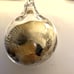Collected Hen Feathers In Hand Spun Borosilicate Glass Ornament New Signed