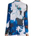 Berek NWT Women’s Size S Blue White Black Floral Lapis of Luxury Open Cardigan