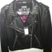 Studded Faux Leather Jacket by Guess
