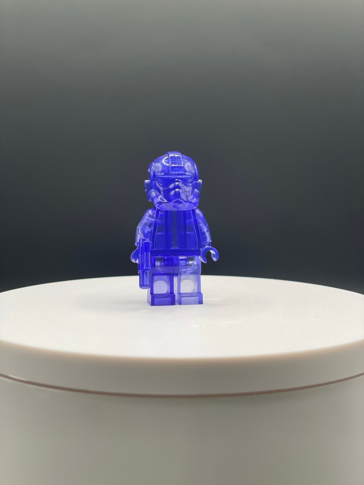 Lego Star Wars Prototype Trans Purple Tie Pilot