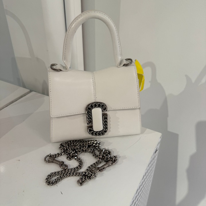 Marc Jacobs Mini Top Handle Bag 2P3HSC004H01 WHITE