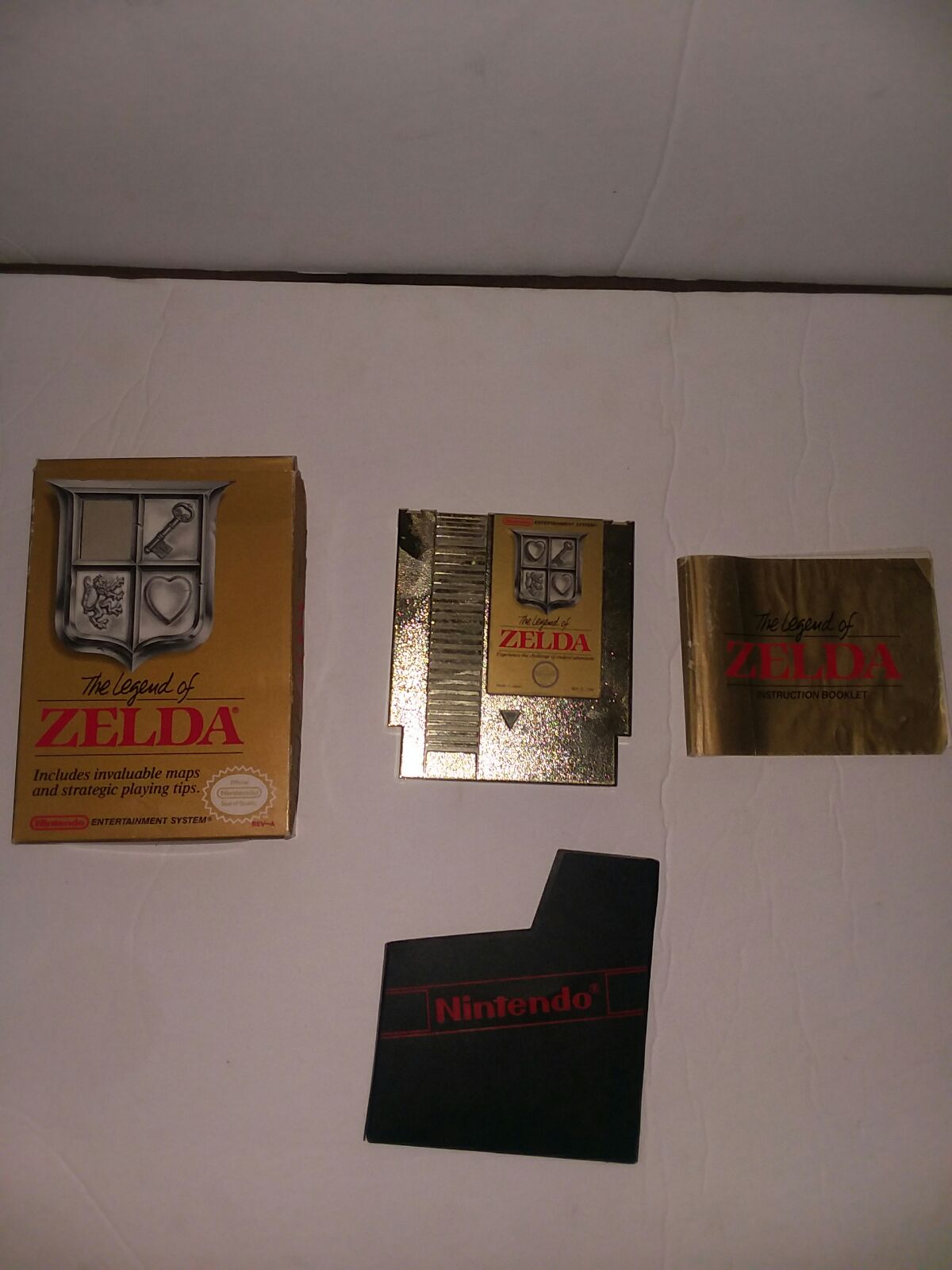 The legend of zelda cib nes