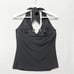 Vintage Y2K halter crochet tank top