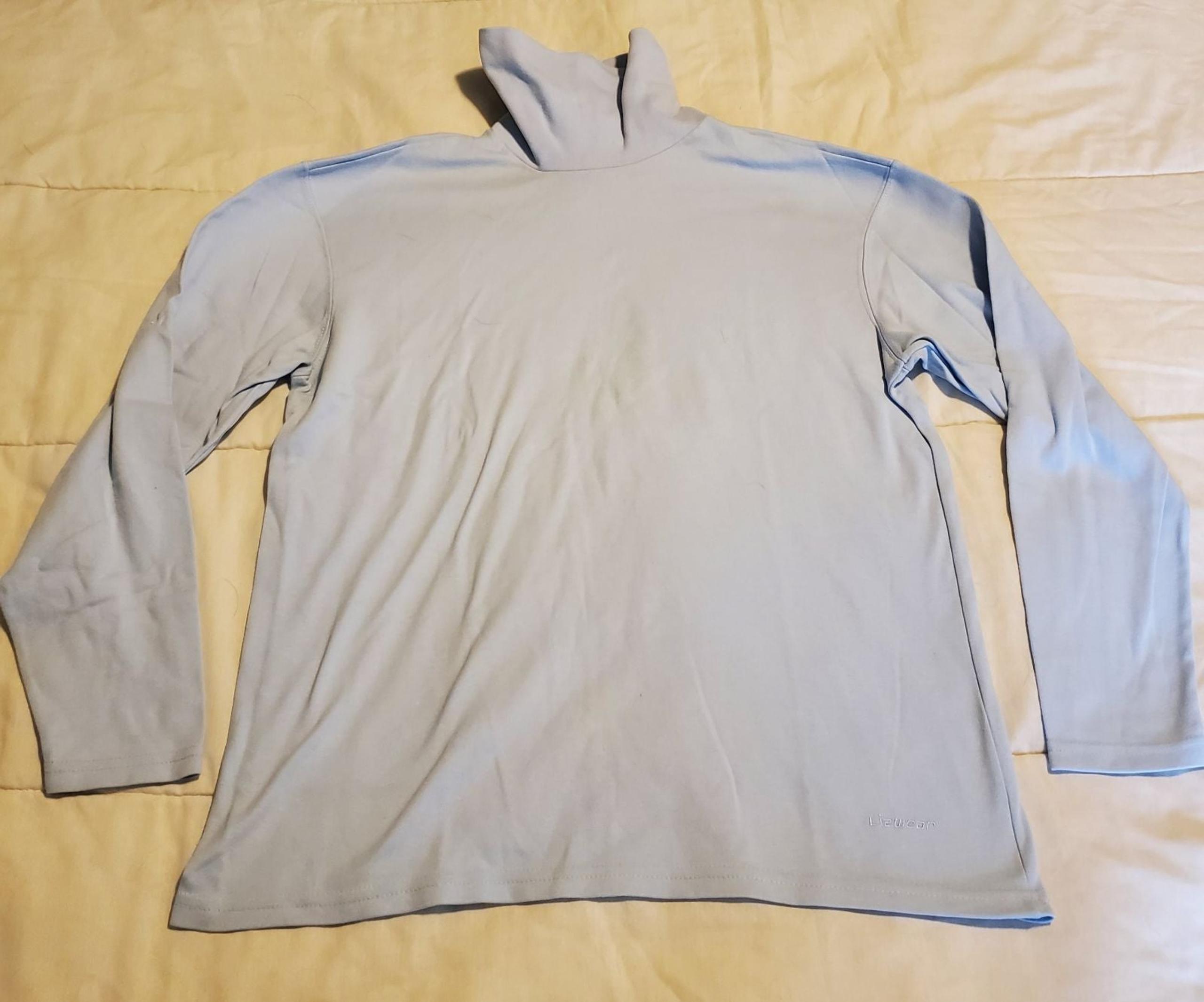 Liz Claiborne Blue Turtleneck