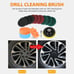 14pcs 4Inch Car Buffing Pads Polishing for Drill Sponge Kit Waxing Foam Polisher