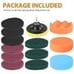14pcs 4Inch Car Buffing Pads Polishing for Drill Sponge Kit Waxing Foam Polisher