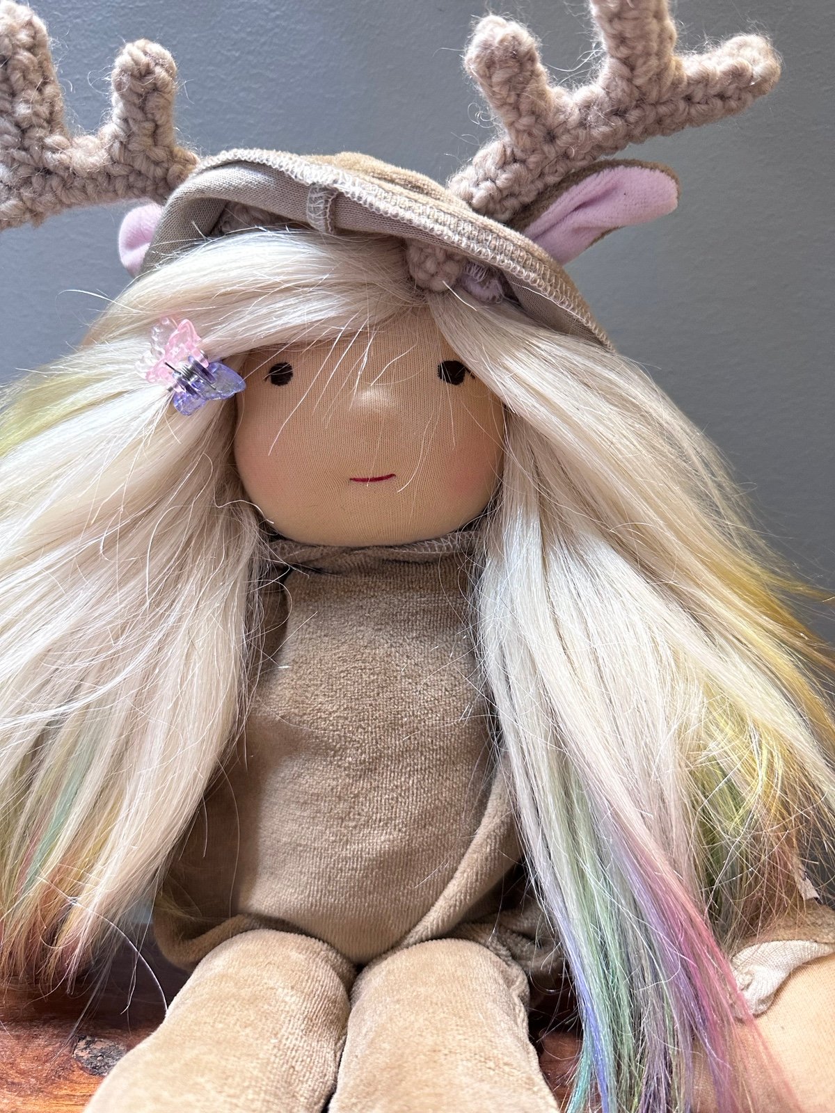 Dragonfly’s Hollow Doll Waldorf Weft Handmade 2014