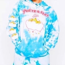 NIP BSR By Samii Ryan You’re A Star Sis Tie Dye Hooded Sweatshirt Size Medium