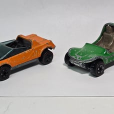Vintage Redline Hot Wheels - 1973 - 2 PAK - Dune Daddy & Sand Witch