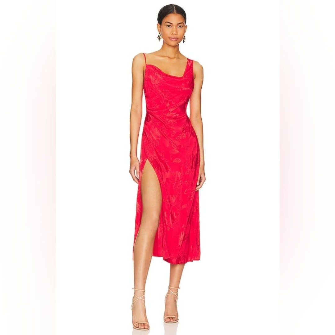 NWT FOR LOVE & LEMONS ILANA MIDI DRESS