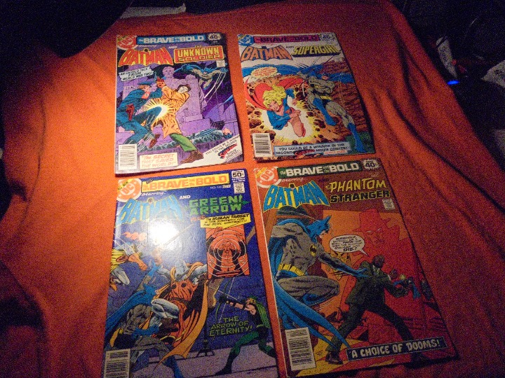 Brave & the Bold 144 to 147 NM- Run! Batman/G.A./Phantom Stranger/Unknown Soldie