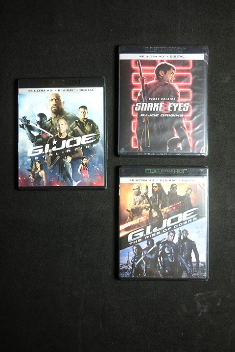 G.Iジョー　3体　備品付き G.I. Joe 3-Movie Collection (Blu-ray Triple Feature) [Blu
