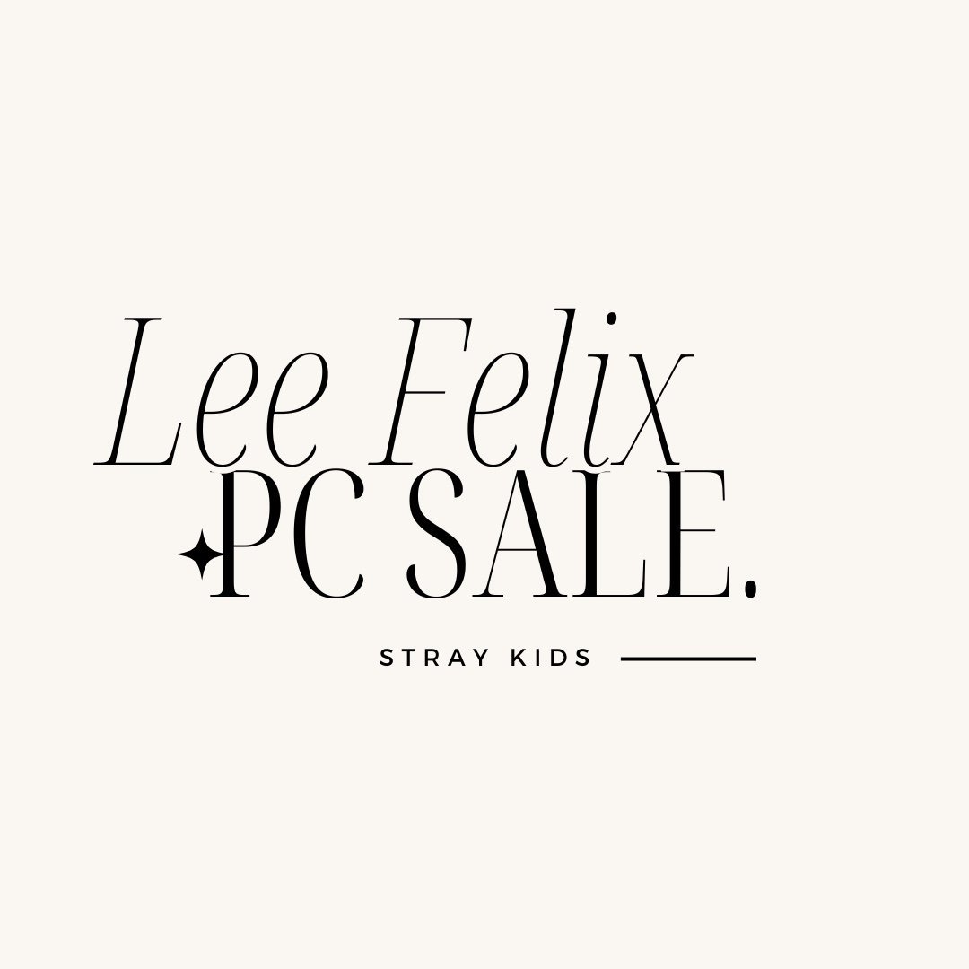 Lee Felix Photocards