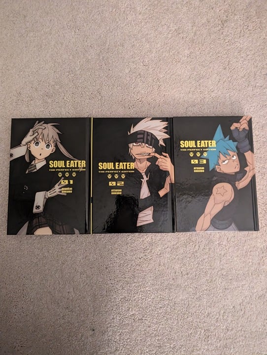 SOUL EATER: The Perfect Edition - Vol. 1-3 (2022) Atsushi Ohkubo, Square Enix
