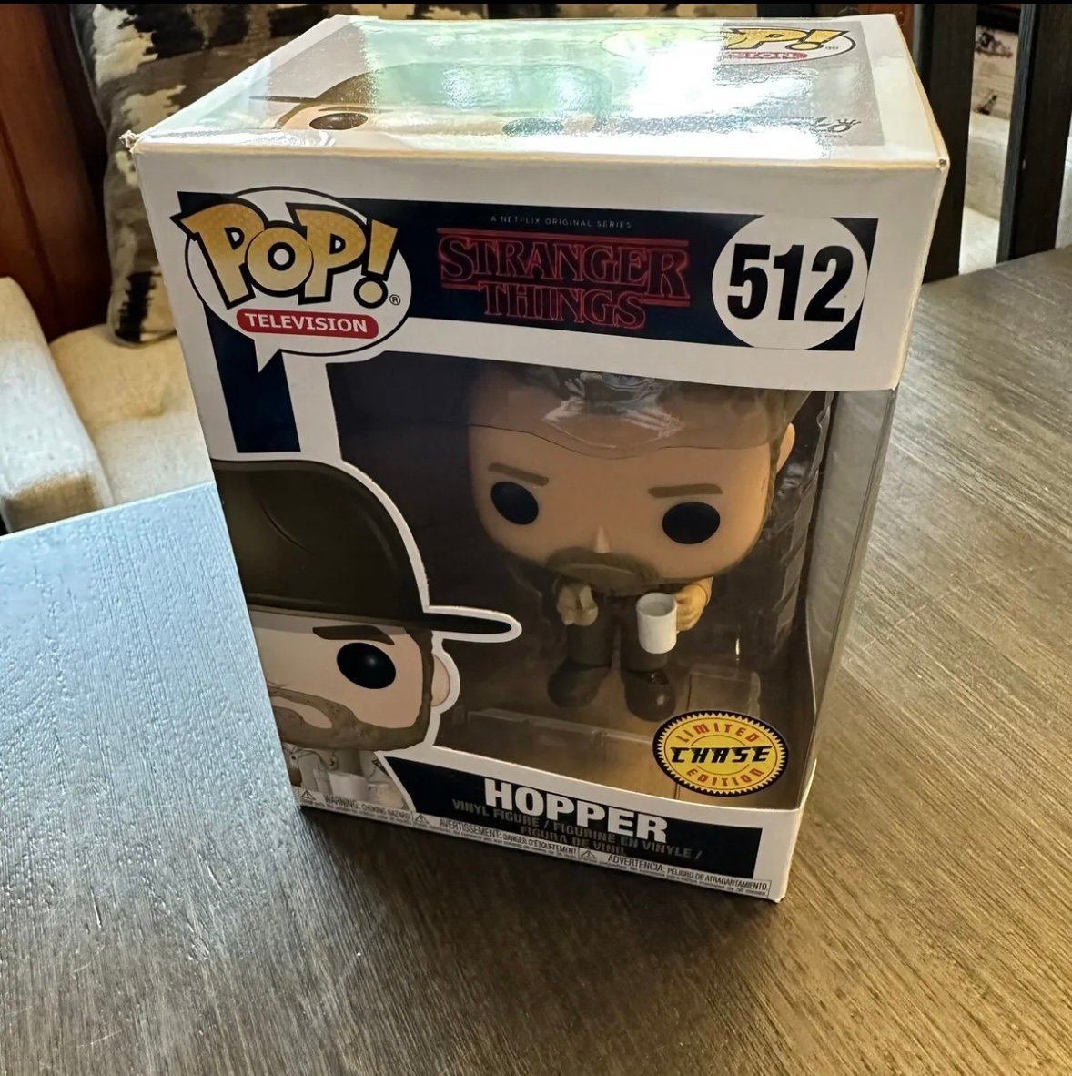 New Funko Pop Stranger Things Hopper Chase #512