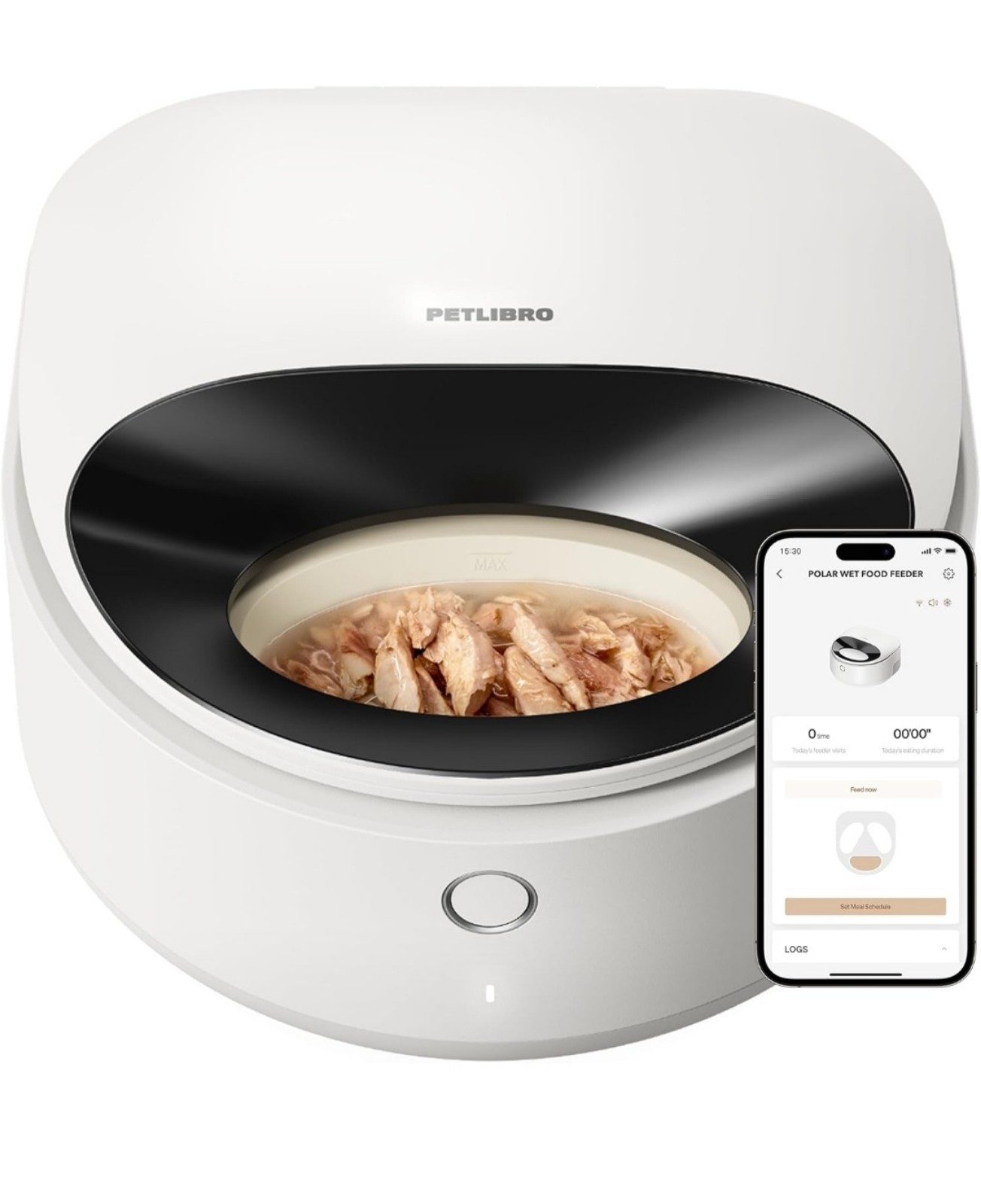 PETLIBRO Automatic Wet Cat Food Feeder WHITE