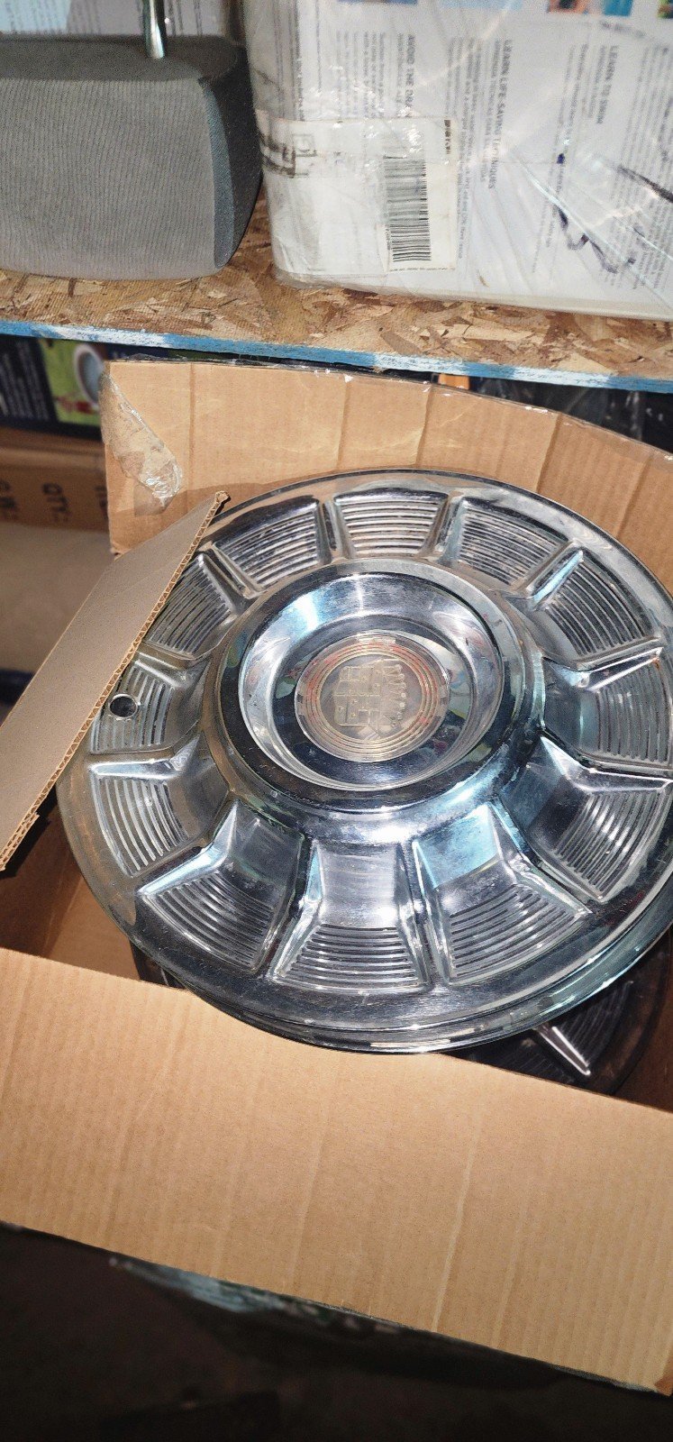 1957 Cadillac hubcaps