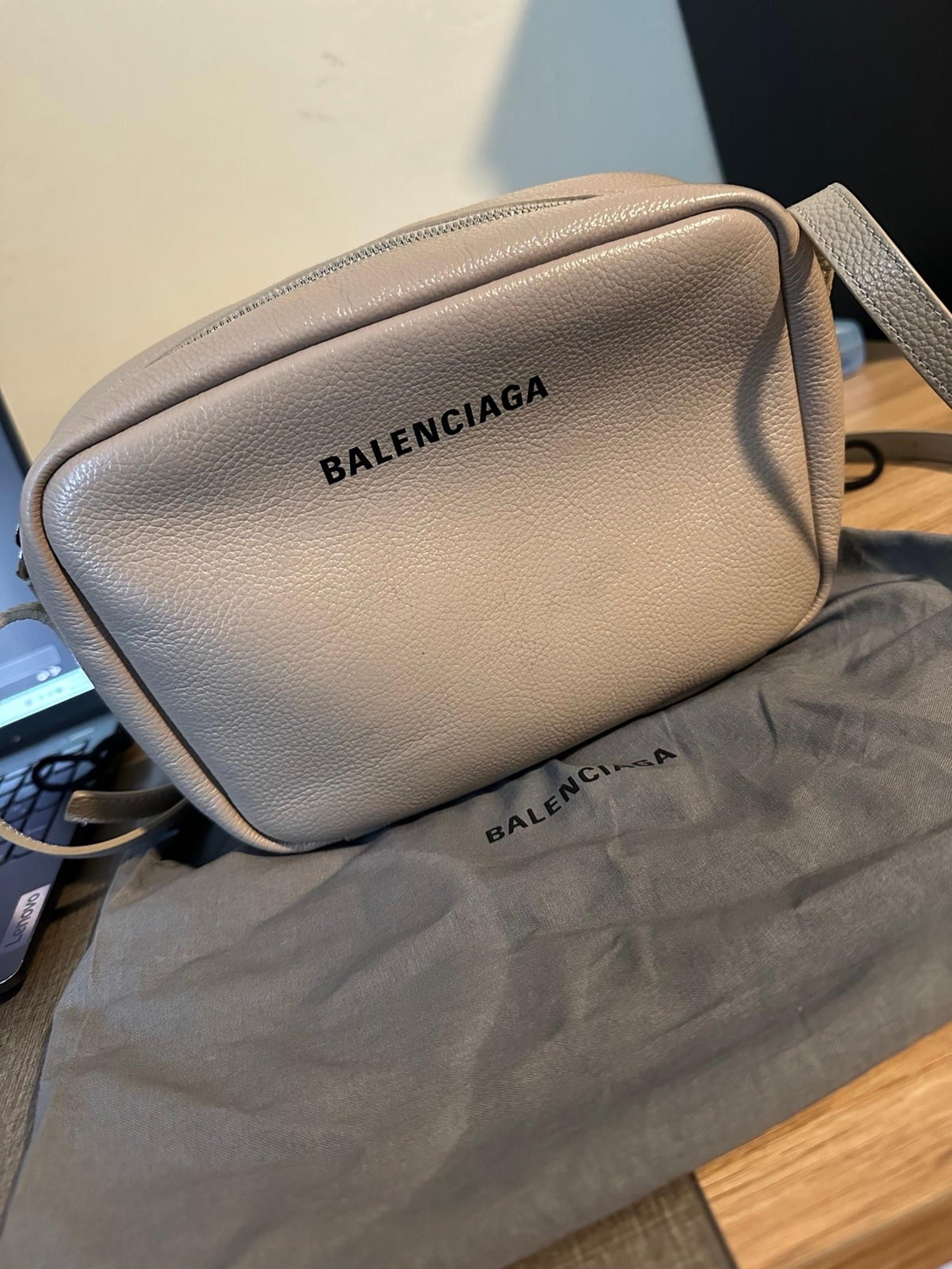 Authentic Balenciaga Medium Camera Crossbody Bag