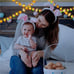 2 Pcs Easter Decorations String Lights 10Ft 30 LED Easter Eggs Chick