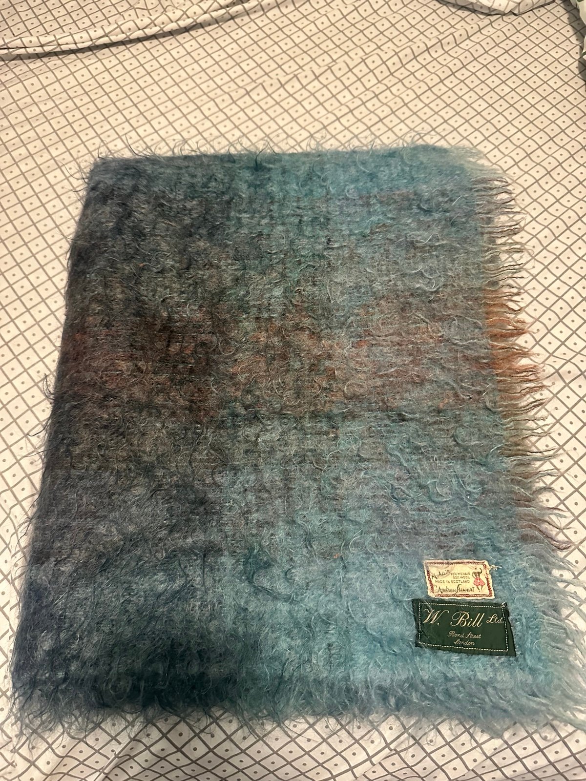 Andrew Stewart Mohair wrap - vintage