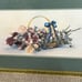 Vintage 80s Glynda Turley iris basket ii art print signed numbered framed matted