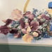 Vintage 80s Glynda Turley iris basket ii art print signed numbered framed matted