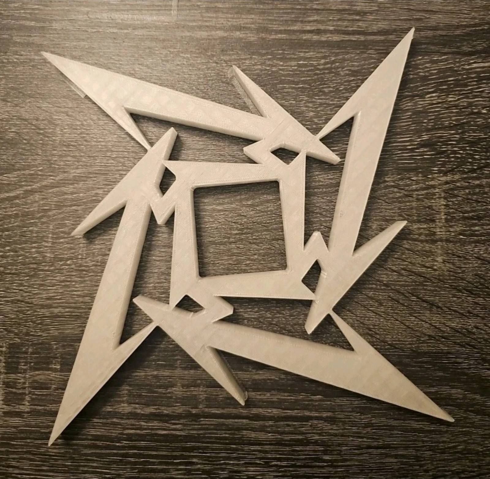 Metallica 3D Print Green Glow In Dark Filament