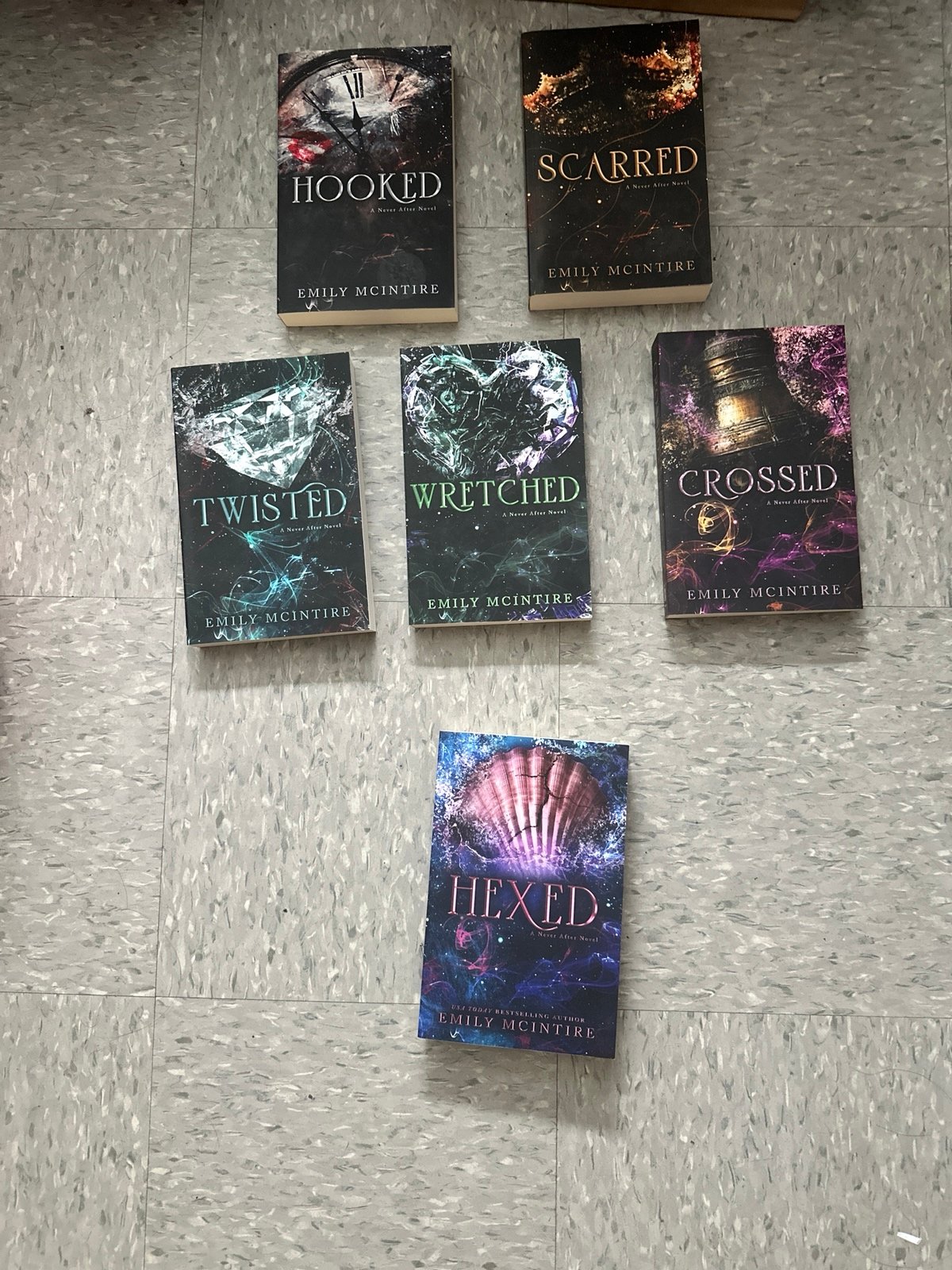 Never After Series by Emily McIntire