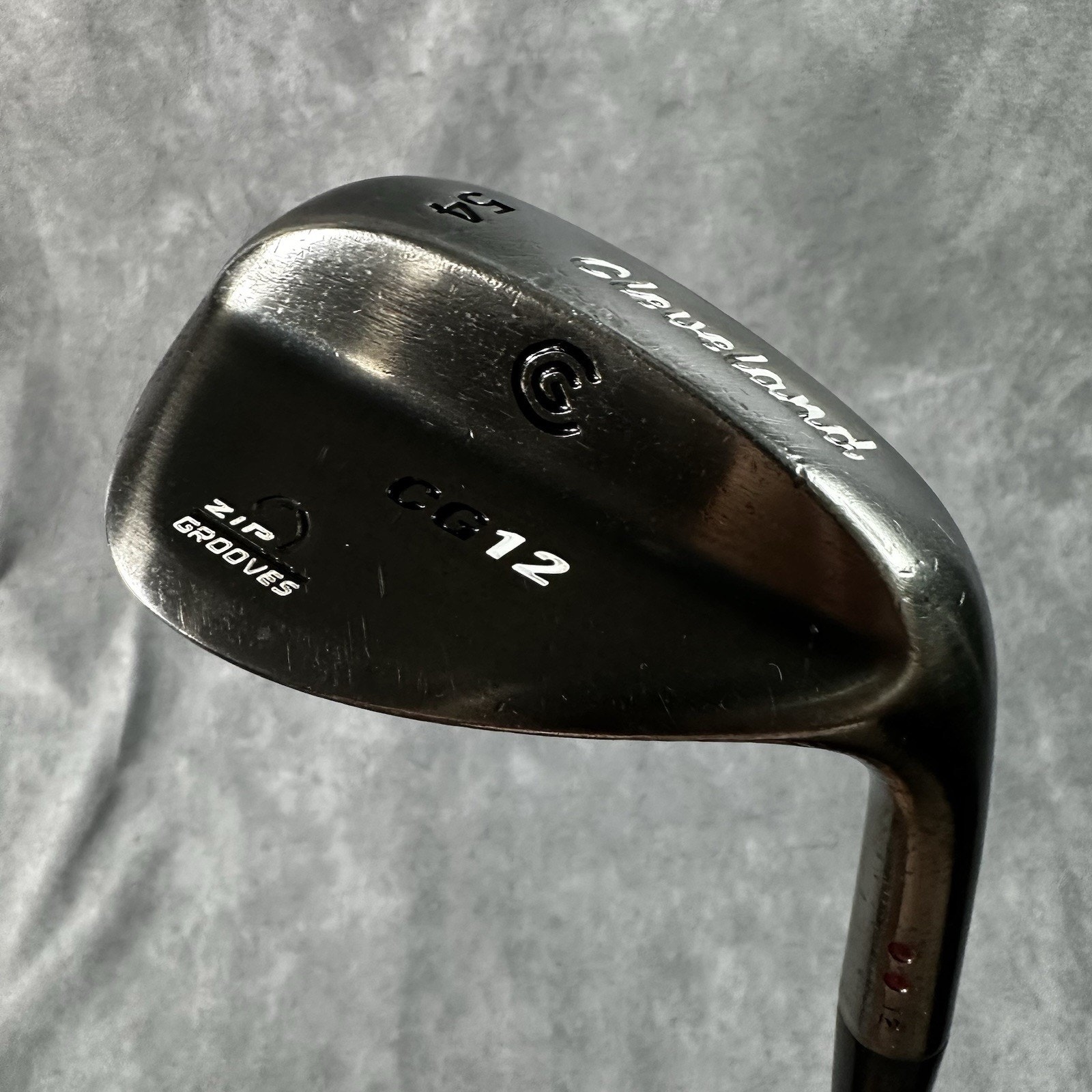 Cleveland Cg12 Black Pearl Wedge 54°- True Temper Gold Right Handed Nice