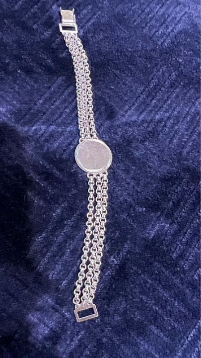 Woven Bracelet Gold or Rhodium Plated