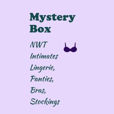 Mystery Box of OVERSTOCK New Unused Intimates- Lingerie, Panties, Stockings etc.