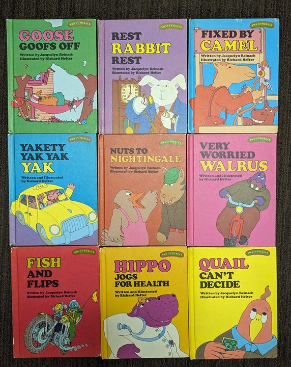 Sweet Pickles childrens books, (Lot of 9)