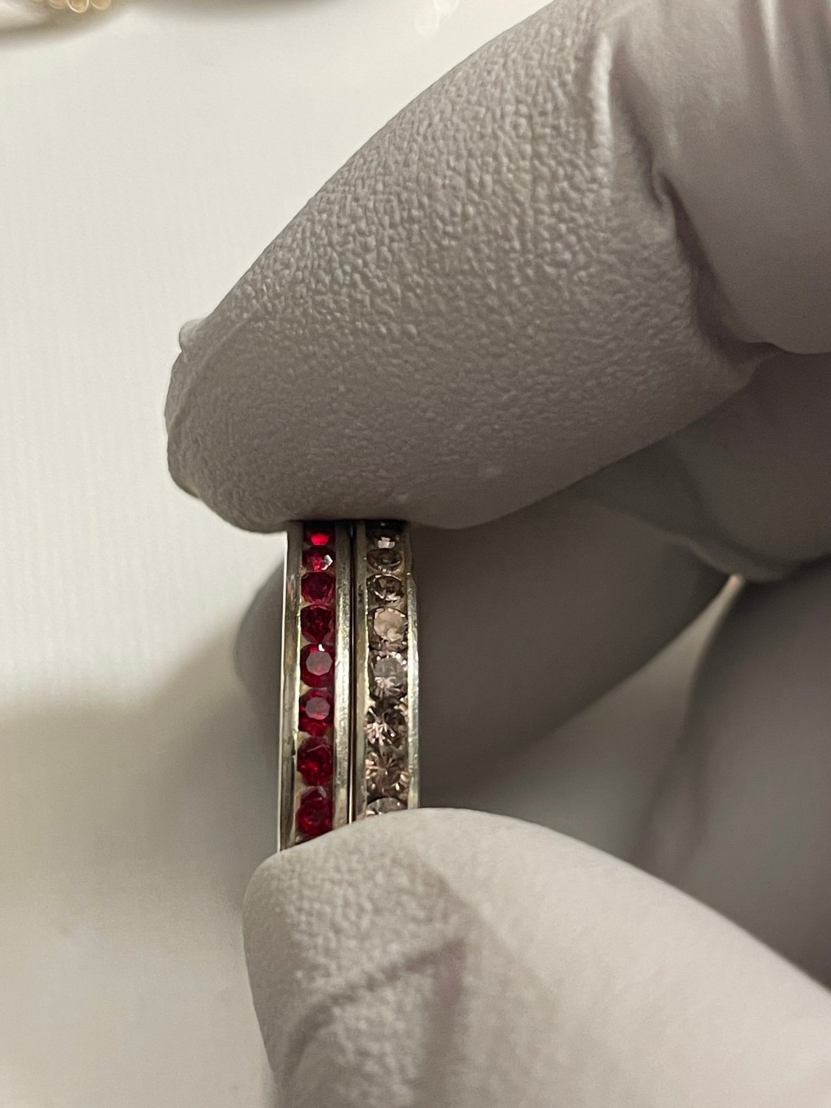 925 Eternity Ring Set