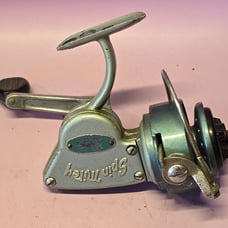 Vintage STRENGTH SPIN MITEY Spinning Reel Made in Japan Small Good Reel