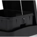 ☆16 Gallon 2 Compartment Kitchen Trash Can & Recycling Bin, Silver