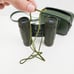 Early Winters Armored Binoculars VTG 8x21 Field 7º Made Japan Zip Bag Paperwork