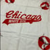 Chicago White Sox Red Vintage Handkerchief Scarf Made in Japan 80s