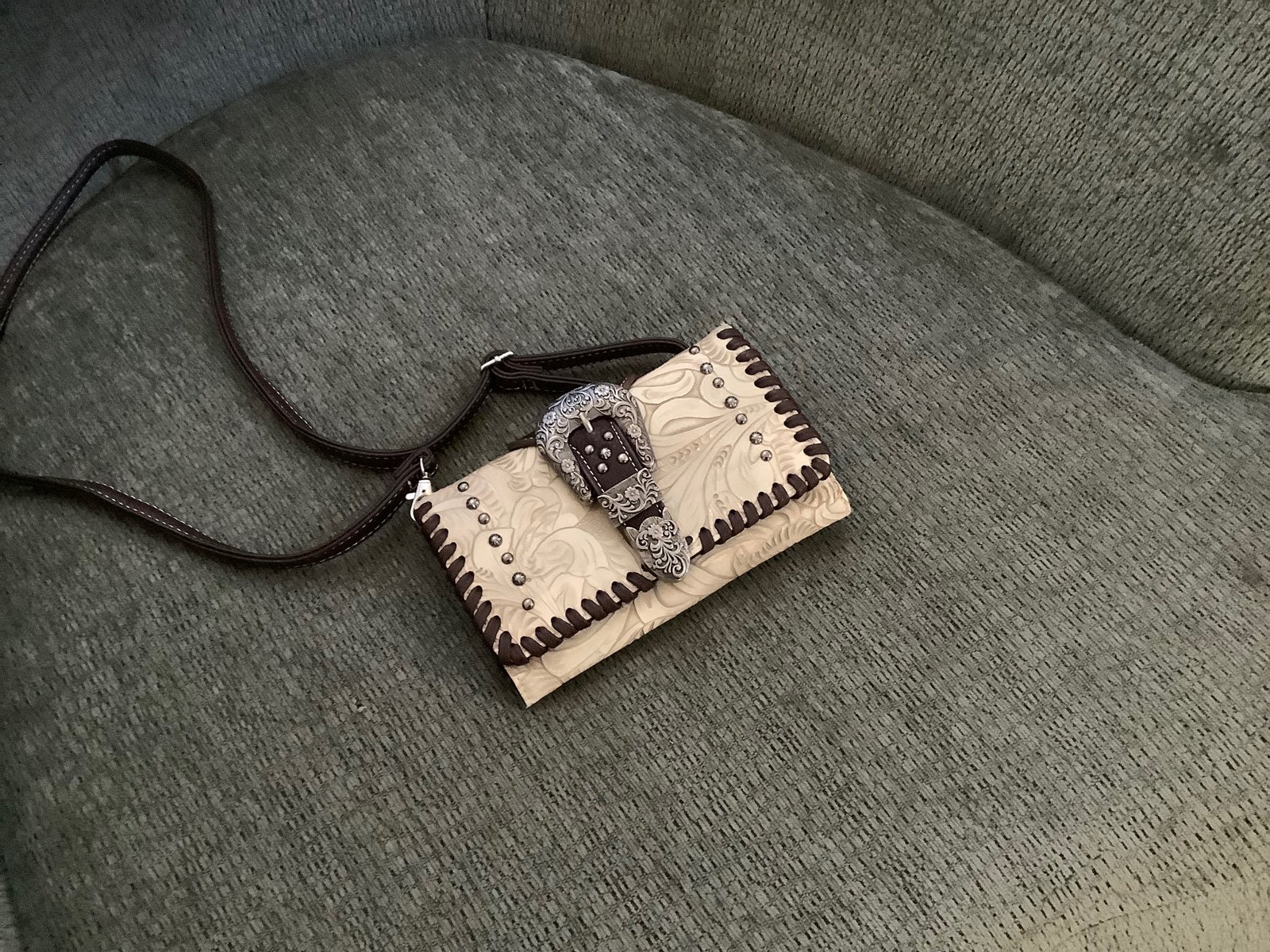 Over the shoulder clutch/wallet bag