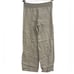 XCVI Women’s Light Grey Wide Leg Hide Rise Wide Elastic Waistband Pant Small