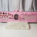 GLITZ & GLAM 32 piece silver heartstopper rhinestone bedazzled brush set