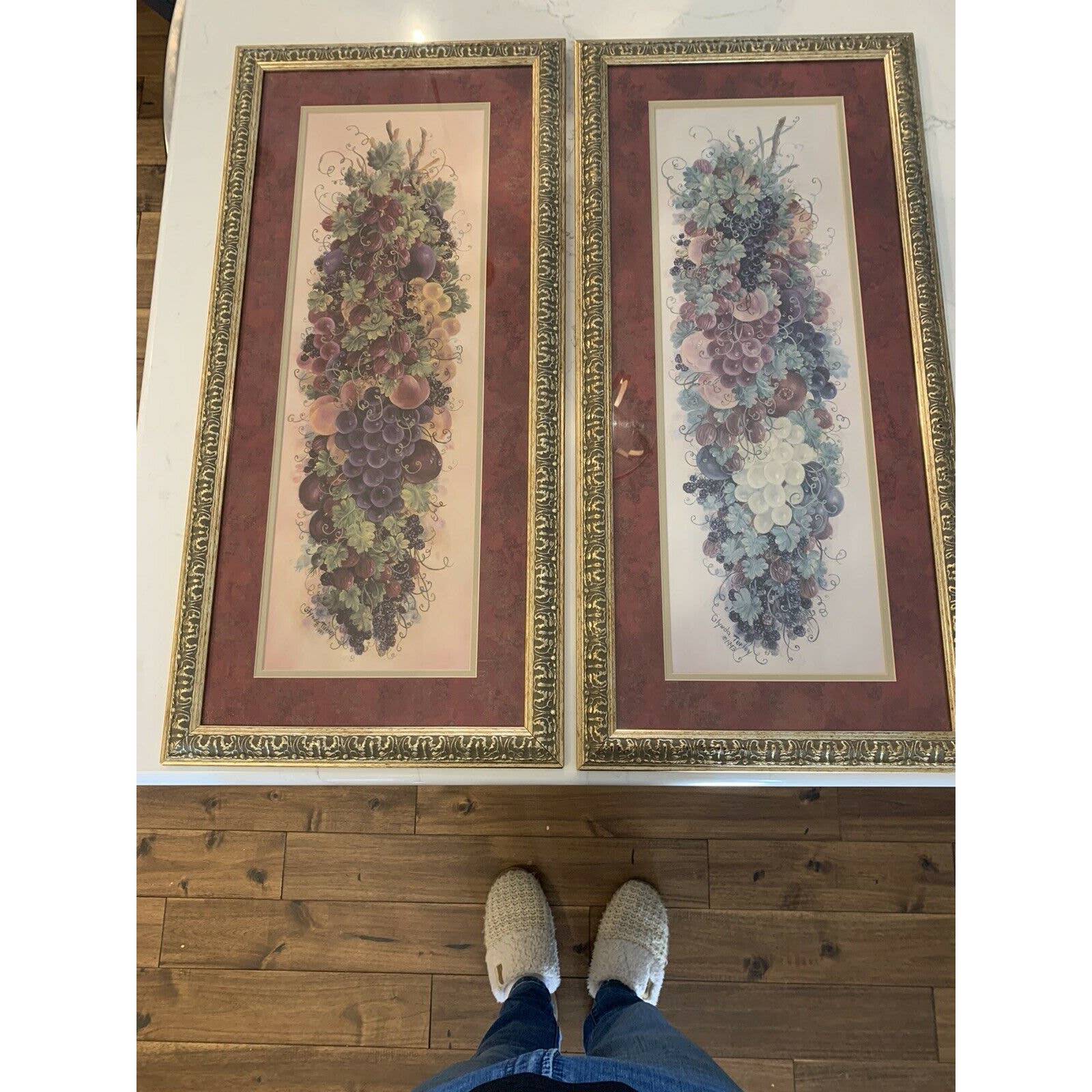 Pair Of Glynda Turley Prints signed 1993. Abundance And 2