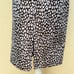 Lafayette 148 brown and white leopard animal print pencil skirt