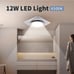Exhaust fan with led light