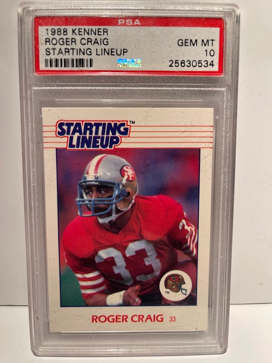 1988 Kenner Starting Lineup Roger Craig