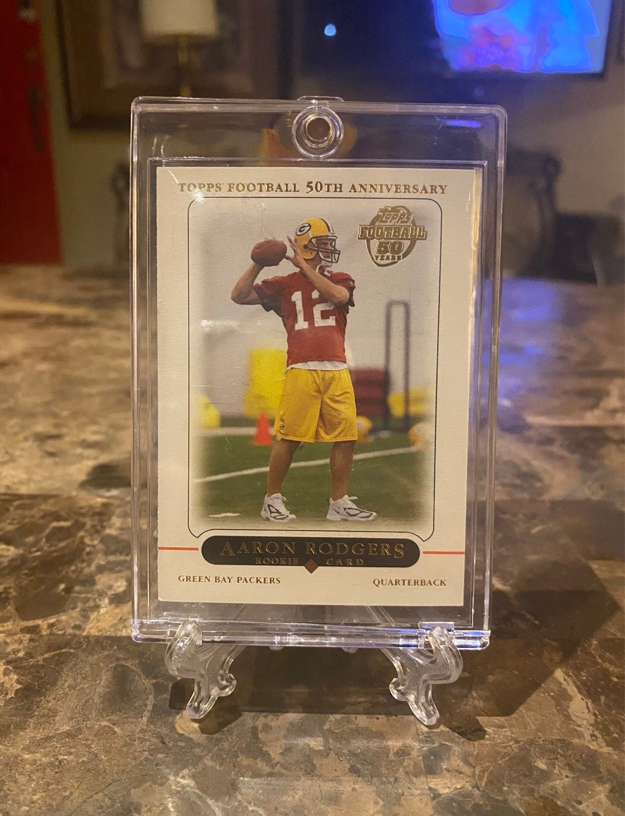 Aaron Rodgers rookie card