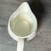 Vintage TIFFANY & CO White Basket Weave Porcelain Pitcher Sybil Connolly Ireland