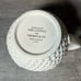 Vintage TIFFANY & CO White Basket Weave Porcelain Pitcher Sybil Connolly Ireland