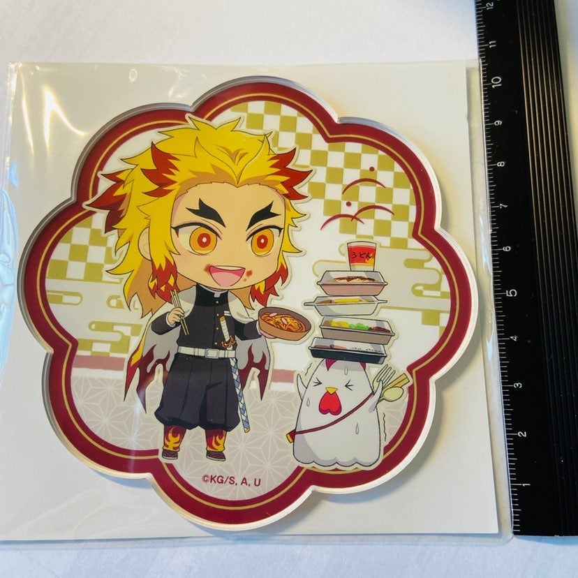 Demon Slayer Rengoku Acrylic Coaster