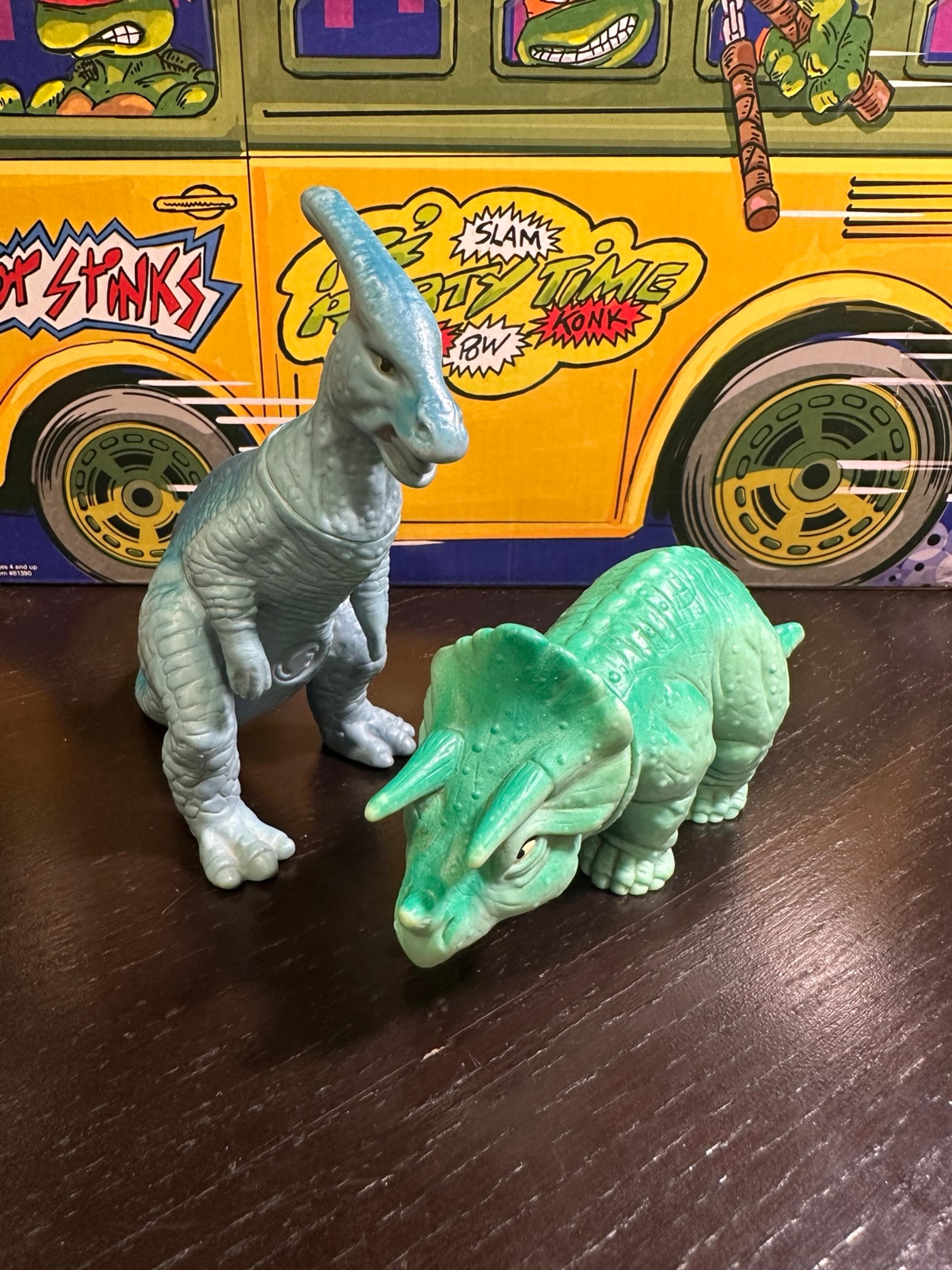 Vintage 1988-89 Playskool Definitely Dinosaurs lot